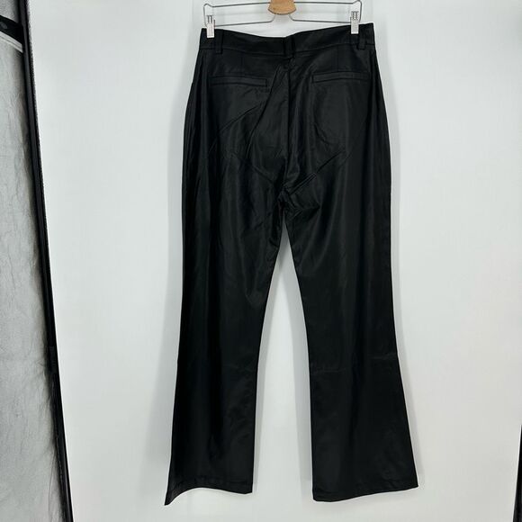 Alp N Rock Women’s Claren Faux Leather Bootcut Pants Size XL High Waist Black - Picture 14 of 14